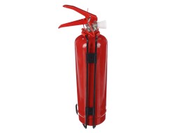 Gaśnica proszkowa FIRE STOP 1 kg, ABC, całometalowa, wraz z metalowym uchwytem