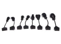 Kompletny zestaw redukcji OBD-II do samochodów ciężarowych MECHANIC CABLE SET 2, 8 szt.