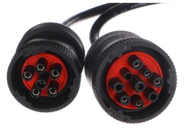 OBD-II redukcja 9-pin J1939 a 6-pin J1708 MECHANIC CABLE 8