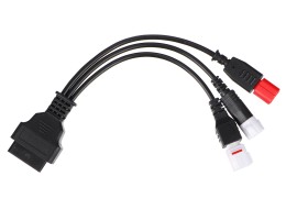 Redukce OBD-II 3-pin/4-pin/6-pin pro motocykly Yamaha a Honda MECHANIC CABLE 23