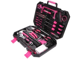 Zestaw narzędzi HOME PINK 128
