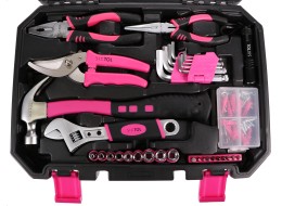 Zestaw narzędzi HOME PINK 128