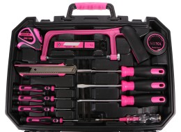 Zestaw narzędzi HOME PINK 128