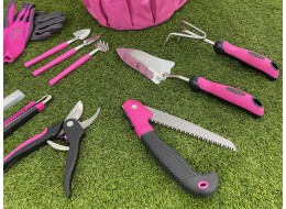 Zestaw narzędzi ogrodowych GARDEN PINK 10