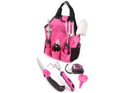 Zestaw narzędzi ogrodowych GARDEN PINK 12