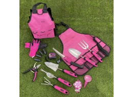 Zestaw narzędzi ogrodowych GARDEN PINK 12