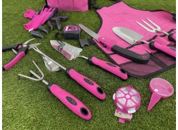 Zestaw narzędzi ogrodowych GARDEN PINK 12