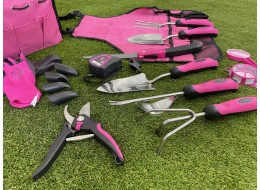 Zestaw narzędzi ogrodowych GARDEN PINK 12
