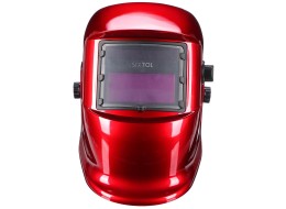 Przyłbica spawalnicza samoprzyciemniająca WELDING MASK 2, czerwona