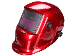 Przyłbica spawalnicza samoprzyciemniająca WELDING MASK 2, czerwona