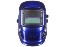 Samozaciemniająca przyłbica spawalnicza WELDING MASK 3, niebieska