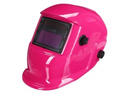 Samozaciemniająca przyłbica spawalnicza WELDING MASK 4, różowa