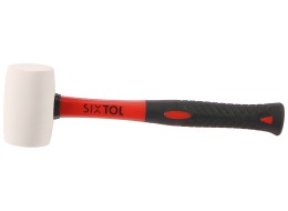 Młotek gumowy TPR HAMMER 220, biały, 220 g, 285 mm
