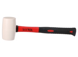 Młotek gumowy TPR HAMMER 340, biały, 340 g, 310 mm