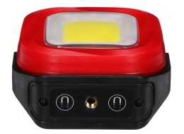 Latarka robocza z magnesem LAMP WORK 1, 1000 lm, COB LED, USB