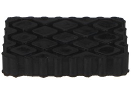 Gumowa podkładka do podnośnika samochodowego JACK PAD 16, 120x80x20 mm