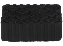 Gumowa podkładka do podnośnika samochodowego JACK PAD 17, 120x80x40 mm