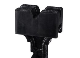 Gumowa podkładka do podpory samochodowej MECHANIC CAR STAND PRO 6T, 102×47×50 mm