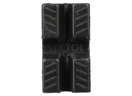 Gumowa podkładka do podpory samochodowej MECHANIC CAR STAND PRO, 83×44×51 mm