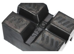 Gumowa podkładka do składanej podpory samochodowej MECHANIC CAR STAND, 83×62×40 mm