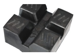 Gumowa podkładka do podnośnika samochodowego SX JACK SUV 2,5T, 62×62×44 mm