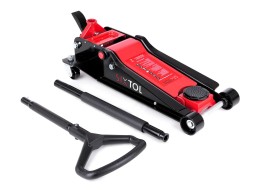 Mobilny hydrauliczny podnośnik heavy-duty 4T niskoprofilowy z pedałem SX JACK PEDAL 4T BLACK
