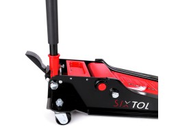 Mobilny hydrauliczny podnośnik heavy-duty 4T niskoprofilowy z pedałem SX JACK PEDAL 4T BLACK