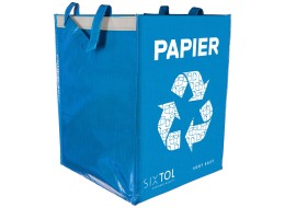 Torby na segregowane odpady SORT EASY 3 BASIC FR, 30x30x40 cm, 3 x 36 l, 3 szt.