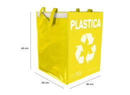 Torby do segregacji SORT EASY 3 BASIC IT, 30x30x40 cm, 3 x 36 l, 3 szt.
