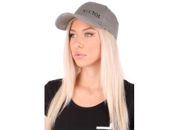 Czapka z daszkiem z oświetleniem LED B-CAP 25lm, ładowalna, USB, uniwersalny rozmiar, szara