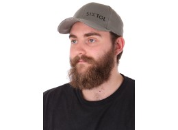 Czapka z daszkiem z oświetleniem LED B-CAP 25lm, ładowalna, USB, uniwersalny rozmiar, szara