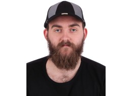 Odblaskowa czapka z daszkiem z lampką LED B-CAP SAFETY 25lm, ładowalna, USB, uniwersalny rozmiar, cz