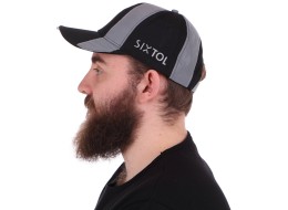 Odblaskowa czapka z daszkiem z lampką LED B-CAP SAFETY 25lm, ładowalna, USB, uniwersalny rozmiar, cz