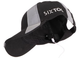 Odblaskowa czapka z daszkiem z lampką LED B-CAP SAFETY 25lm, ładowalna, USB, uniwersalny rozmiar, cz