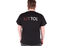 T-shirt męski T-SHIRT, czarny, rozmiar L, 100% bawełna