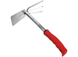 Motyczka ogrodowa z kultywatorem, długość 290 mm, ergonomiczny uchwyt