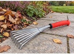 Jednoręczne szwedzkie grabki, długość 350 mm, ergonomiczny uchwyt