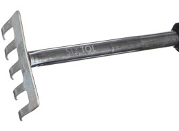 Ręczne grabki, długość 290 mm, ergonomiczny uchwyt