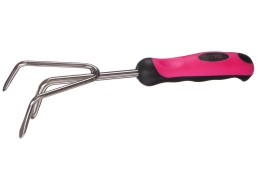 Ręczny kultywator GARDEN PINK ONE, nierdzewny, 28 cm