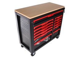 Wózek warsztatowy z narzędziami MECHANIC TROLLEY TITAN 1559, 13 szuflad, 1559 szt. narzędzi