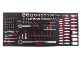 Wózek warsztatowy z narzędziami MECHANIC TROLLEY TITAN 1559, 13 szuflad, 1559 szt. narzędzi