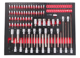 Wózek warsztatowy z narzędziami MECHANIC TROLLEY TITAN 1559, 13 szuflad, 1559 szt. narzędzi