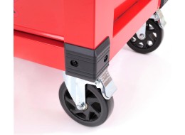 Wózek warsztatowy na narzędzia MECHANIC TROLLEY KEVIN RED, 7 szuflad