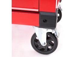 Wózek warsztatowy na narzędzia MECHANIC TROLLEY KEVIN RED, 7 szuflad