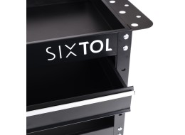 Wózek warsztatowy na narzędzia MECHANIC TROLLEY ROGER DRAWER, 3 półki + 1 szuflada