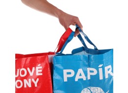 Torby na segregowane odpady SORT EASY 3 BASIC FR, 30x30x40 cm, 3 x 36 l, 3 szt.