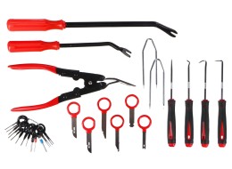 Wielofunkcyjny zestaw do demontażu tapicerki i wnętrza MECHANIC TRIM SET 38, 38 szt.