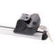 Aluminiowa belka poprzeczna z zamkiem ROOF RACK FIX PRO, 120 cm, nośność 90 kg