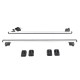 Aluminiowa belka poprzeczna z zamkiem ROOF RACK FIX PRO, 120 cm, nośność 90 kg