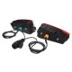 Zestaw świateł z kablem i wtyczką 13-pin do bagażnika rowerowego E-BIKE PRO - część zamienna